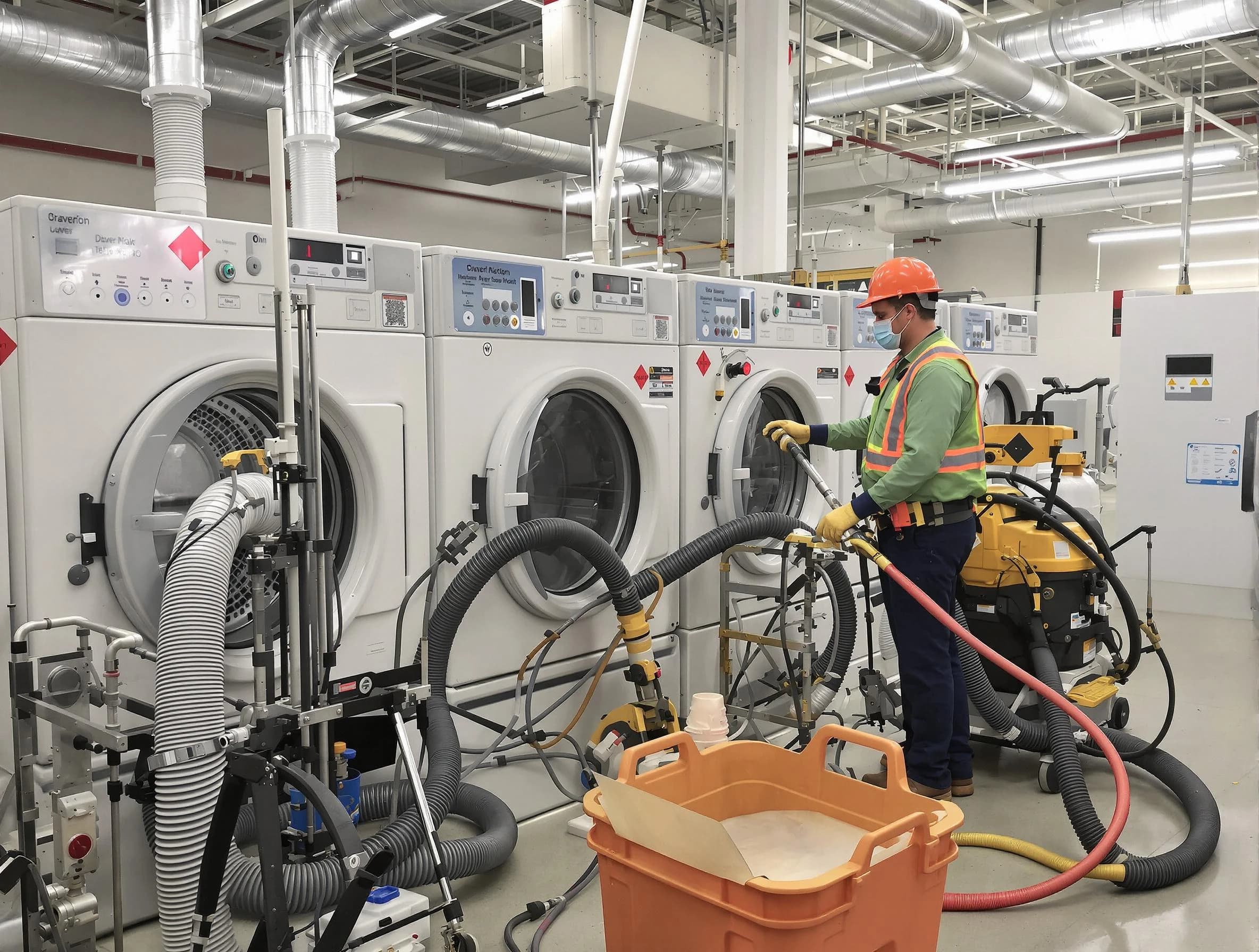 Commercial-grade dryer vent cleaning by Butler Dryer Vent Cleaning in Butler