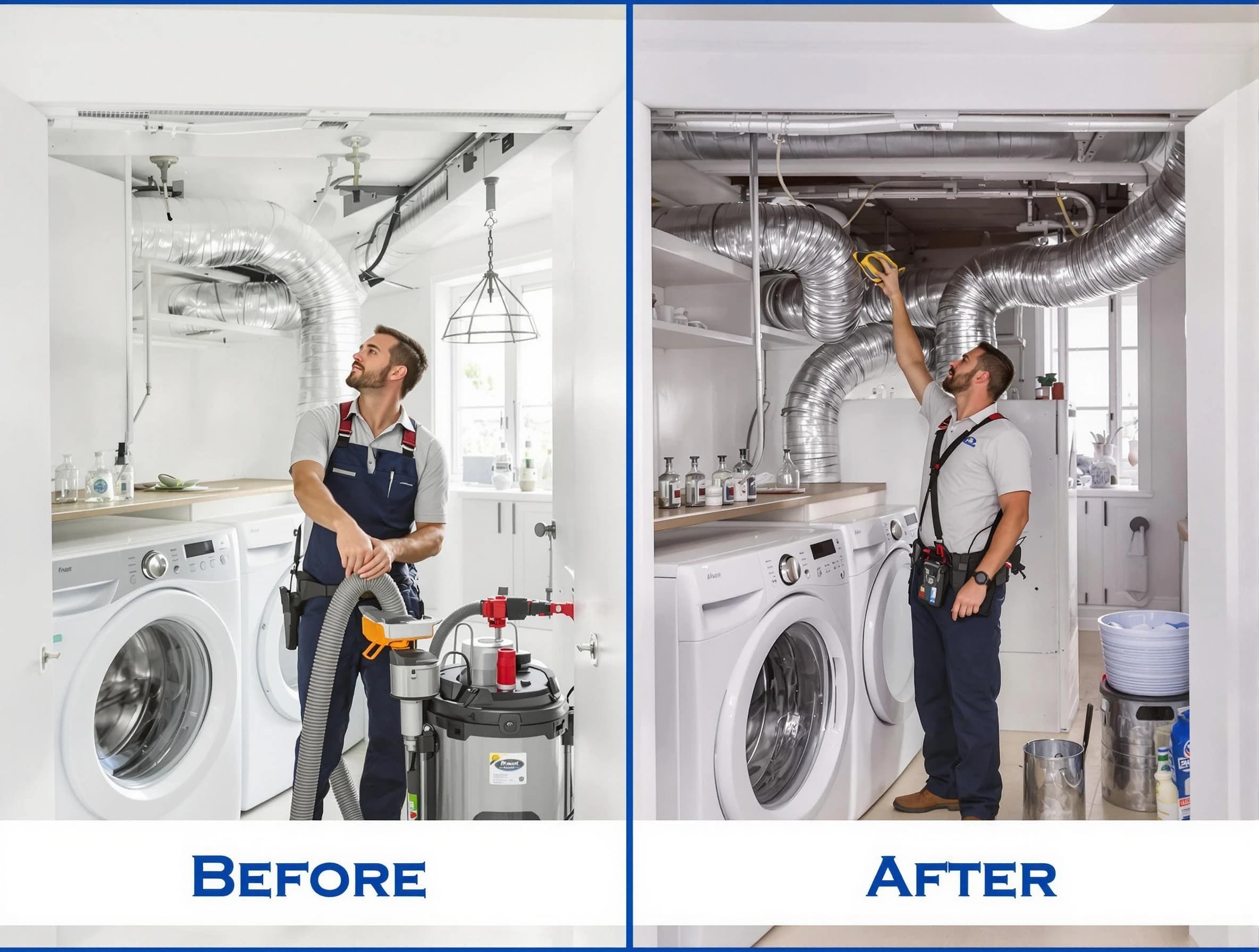 Expert gas dryer vent cleaning by Butler Dryer Vent Cleaning in Butler