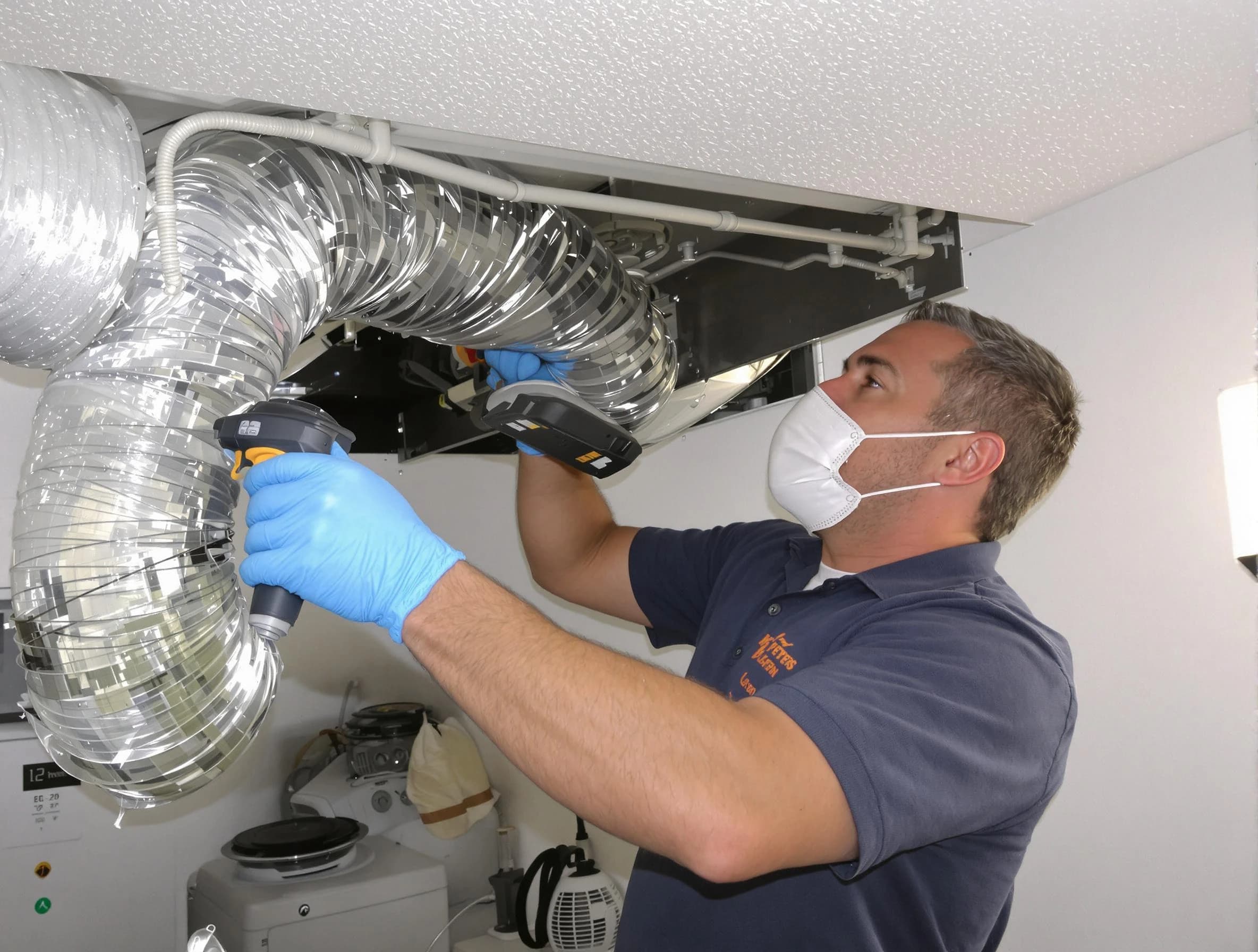 Butler Dryer Vent Cleaning professional performing thorough residential dryer vent cleaning in Butler