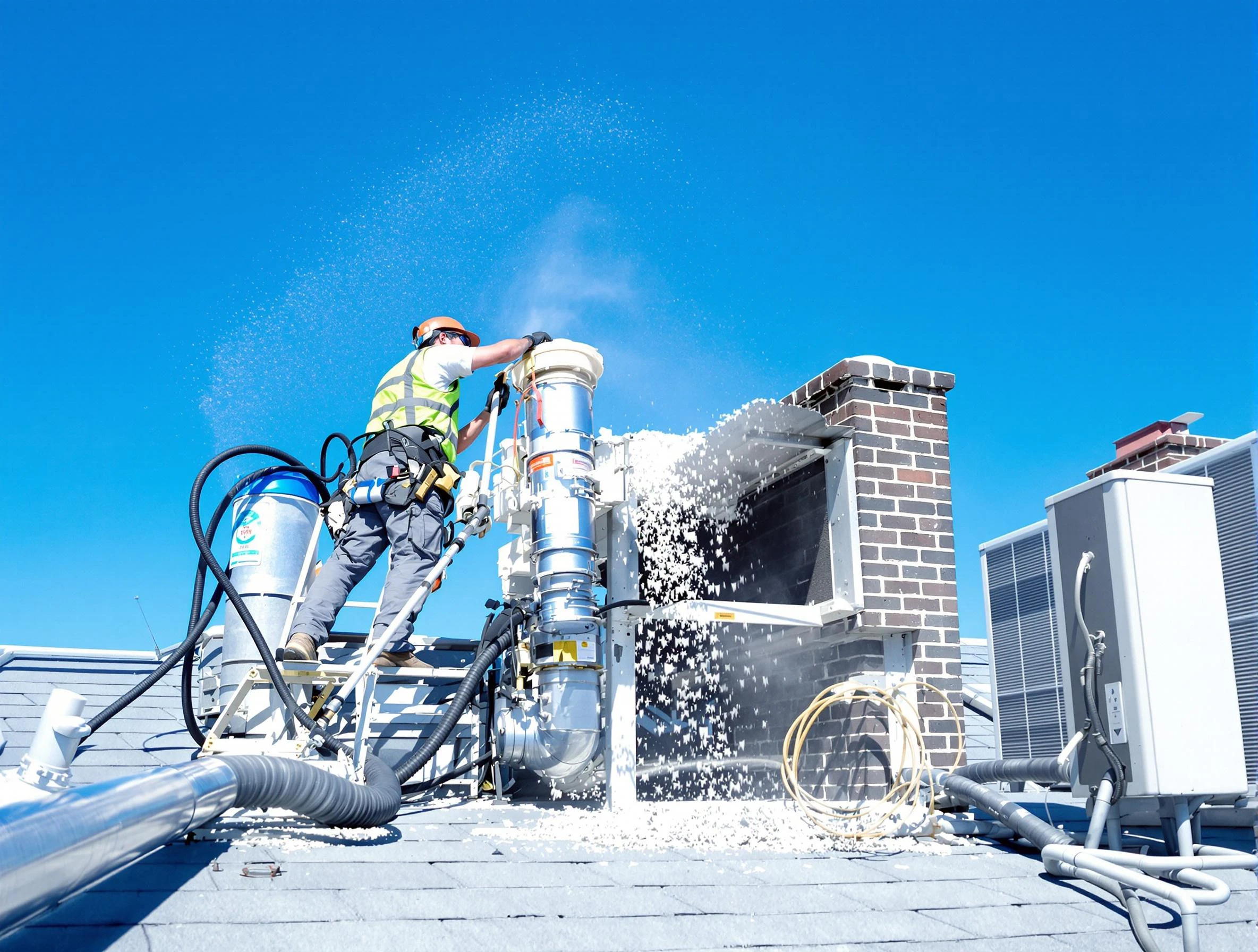 Expert roof dryer vent cleaning by Butler Dryer Vent Cleaning in Butler