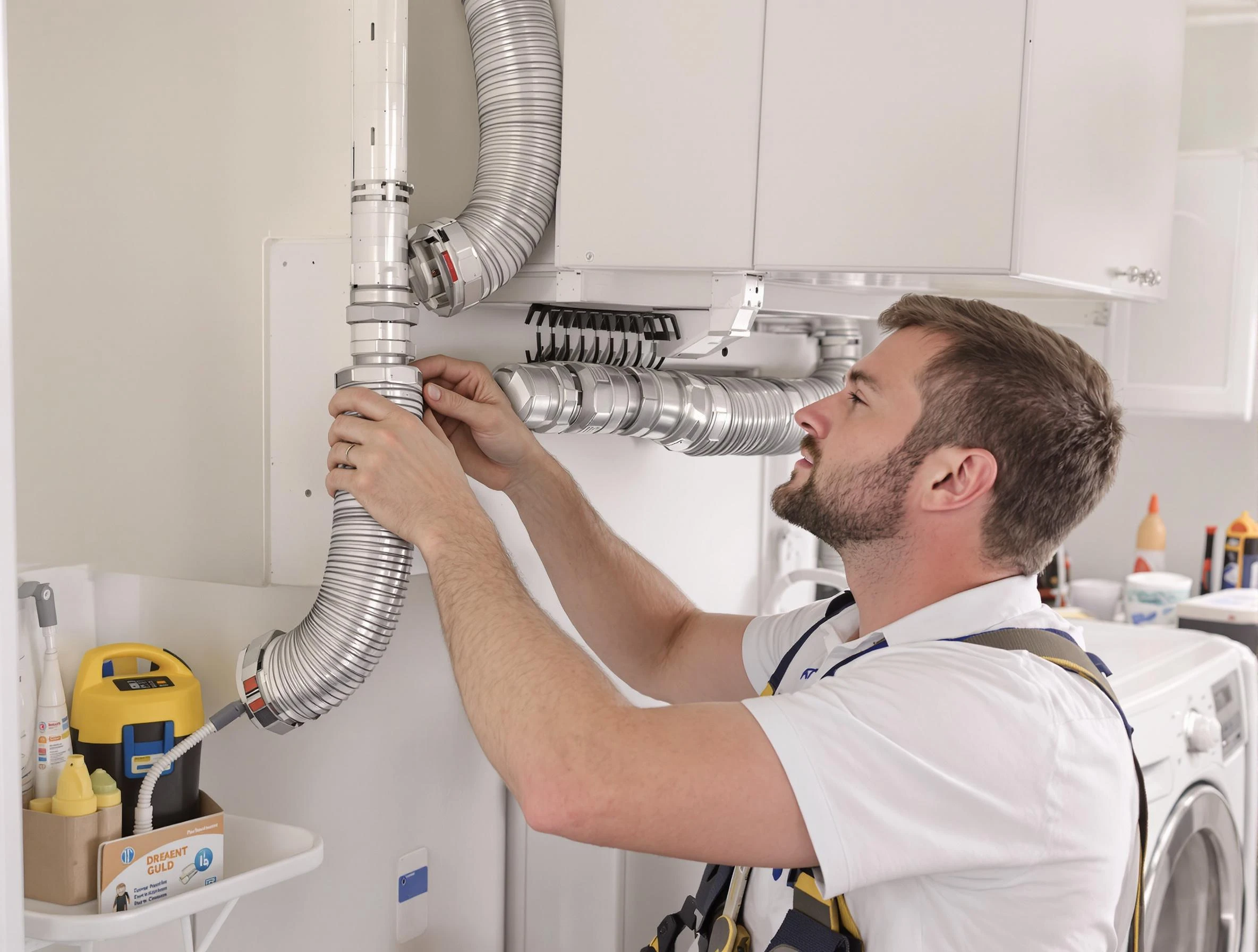 Professional dryer vent repair and installation by Butler Dryer Vent Cleaning in Butler