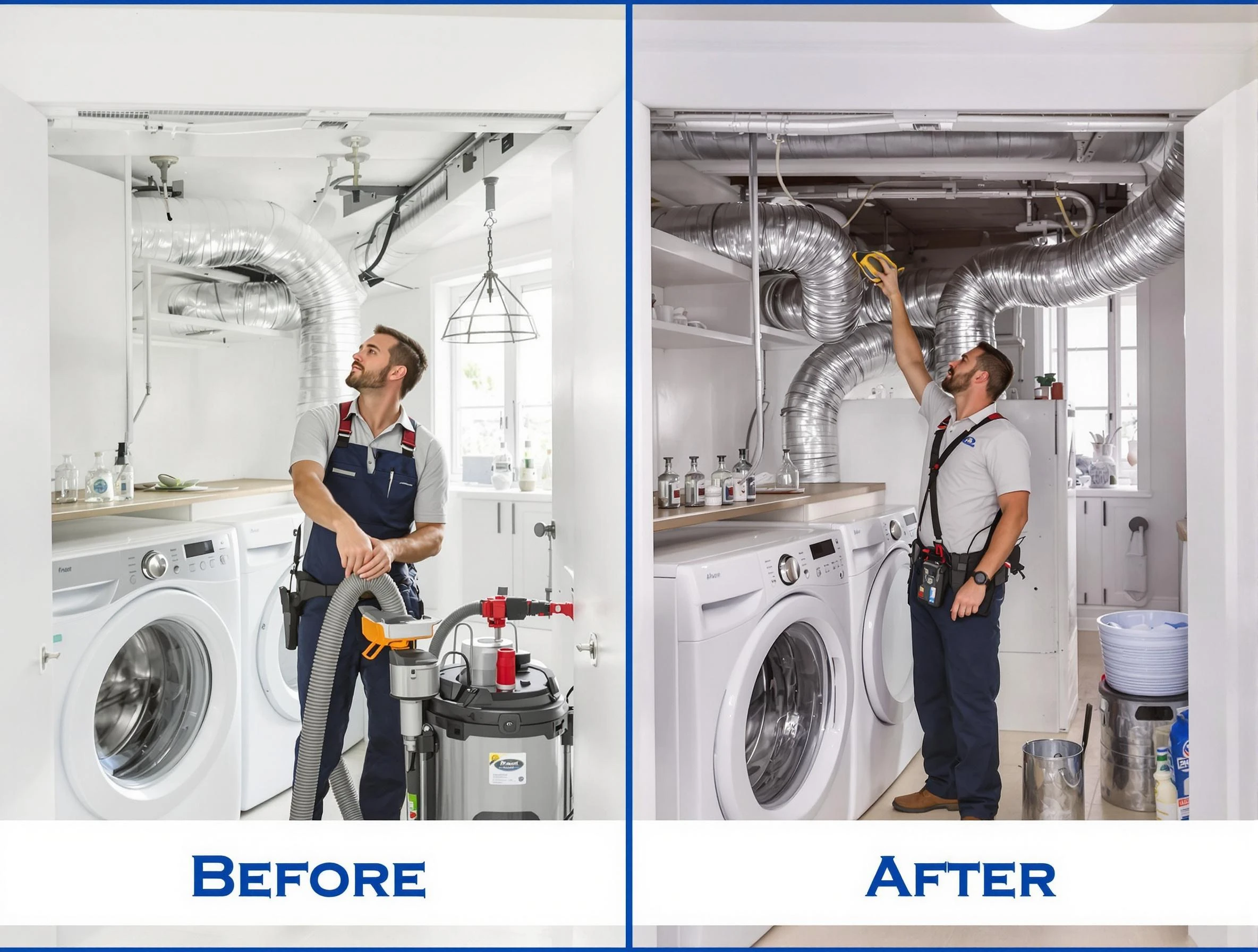 Expert gas dryer vent cleaning by Butler Dryer Vent Cleaning in Butler