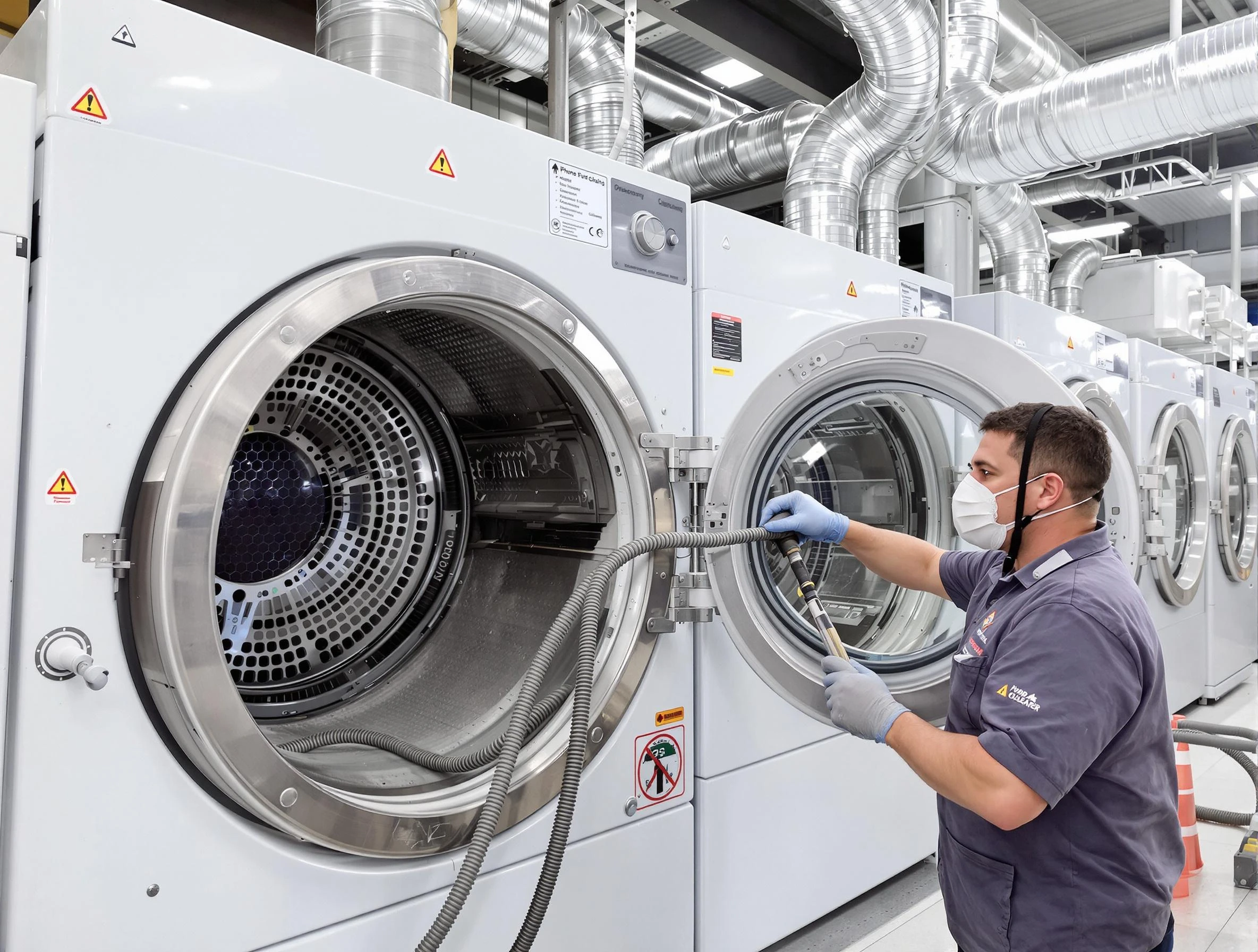 Industrial-grade dryer vent cleaning by Butler Dryer Vent Cleaning in Butler